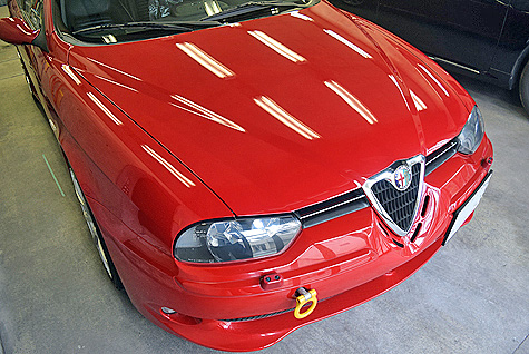 �L���C�ɒ������A���t�@�����I�156�GTA�̉E�O�t�F���_�[
