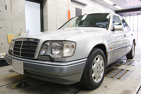 完成した Mercedes Benz E400 W124