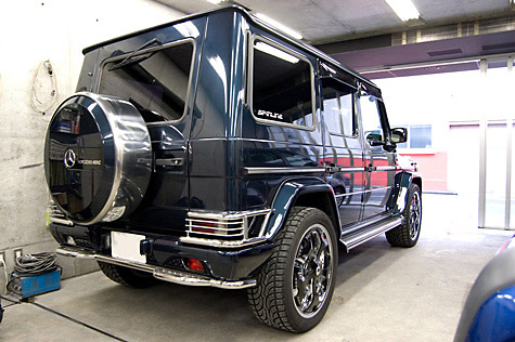 完成した Mercedes Benz G320 W463