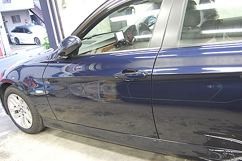 LCɒBMW320ic[O(E91)̃hA