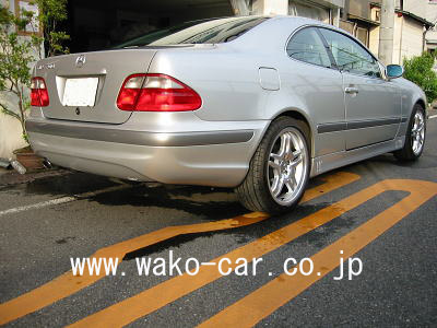 完成した Benz CLK200