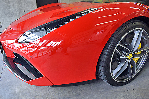 �L���C�ɒ������t�F���[���E488GTB�̃o���p�[