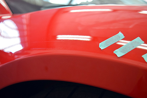 �t�F���[���E488GTB�̑O�t�F���_�[�̐��L�Y�̏ڍ�