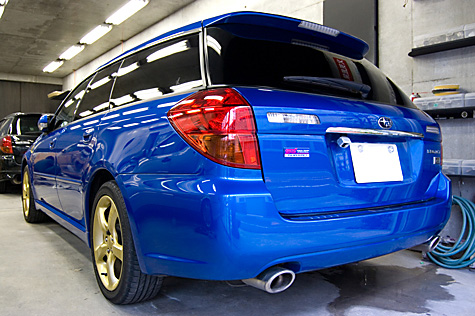 完成した SUBARU LEGACY GT BP5